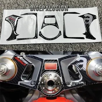 Нов мотоциклет rs 660 3D от въглеродни влакна, горна вилица, рокер, защитен стикер за Apulia RS660 2021 2022