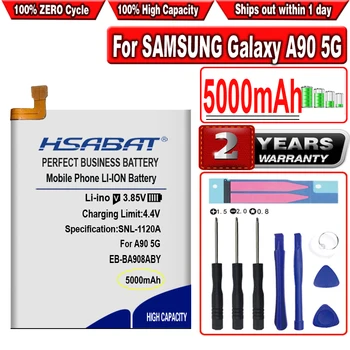Батерия HSABAT 5000mAh EB-BA908ABY за Samsung Galaxy A90 5G A908