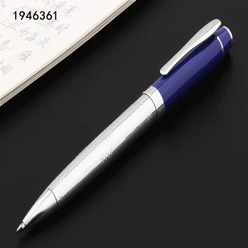 Луксозна офис химикалка химикалка Синя шапка Platinum луксозни 800, нови канцеларски материали за ученици, химикалки за писане