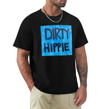 Тениска Dirty на Хипитата, летни блузи големи размери, бързосъхнеща мъжка тениска с изображение