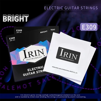 Комплект от 6 струни, никелированные струни 10-46 / 9-42, струни за електрическа китара, никелированные струни за електрическа китара, аксесоари за китара