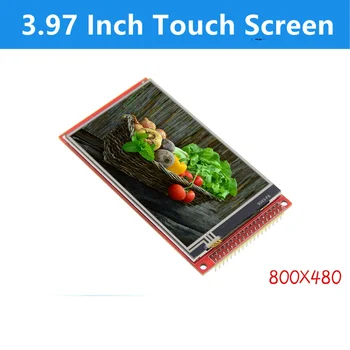 3,97 Инча/4 Iinch TFT Цветен LCD Сензорен дисплей Модул 16BIT RGB 65K 800*480 IPS Екран 5V/3,3 V За Arduin Mega2560 C51/SMT32