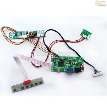 EDP Конвертор LCD Такса контролер Комплект Драйвери за монитора LM240WU6 (SD) (A1) SDA1 1920X1200, съвместим с HDMI + VGA + Audio