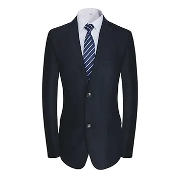 6754-Всекидневен костюм Мъжки бизнес ежедневието на райе, трикотажная еластична малка яке wi-fi-uniform jacket