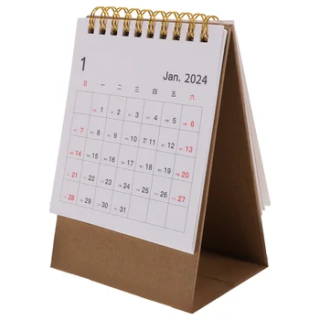 Настолен календар на месец за офис, дом постоянен календар, елегантен настолен календар