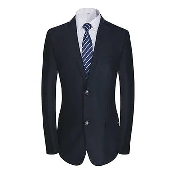 E1650-Мъжки ежедневни летен костюм, сако свободно cut