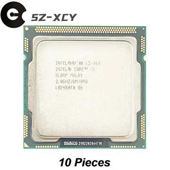 10 бр./лот Intel Core i5-760 i5 760 2.8ghz Quad-core Четырехпоточный процесор 8M 95W LGA 1156