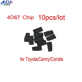 10ШТ * Чип-транспондер 4D67 за ключове Toyota/Camry/Corolla чип-ключ от автомобил