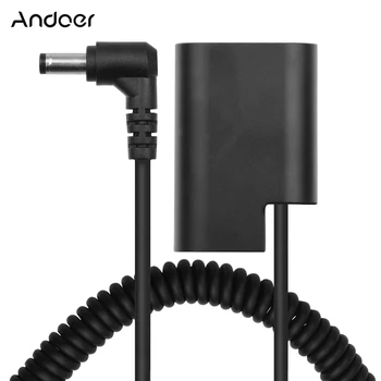 Andoer EP-5A EN-EL14 Фиктивен Отделението блок Съединител Dc Пружинен Кабел за Замяна на Батерии за Nikon D3100 D3300 D5100Cameras