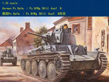 Hobby Boss 80138 Мащаб 1:35 немски Pz.Kpfw. / Pz.BfWg 38 (t) Ausf.Комплект модели на B