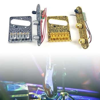 Предварително свързана трехпозиционная контролен панел китара със схемата за управление на звукоснимателем