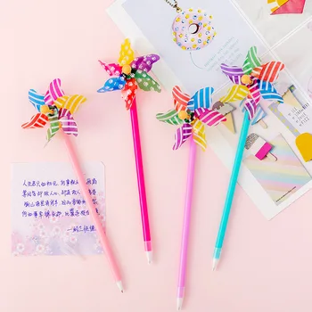 30шт Химикалка писалка Windmill, Сладки дръжки за момичета, естетически, канцеларски материали, оригинален комплект с химикалки, безплатна доставка, химикалка химикалка, забавни
