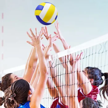 № 5 Волейбол Състезания по волейбол с изтичане на топката Професионален размер на 5 Отборните спортове Водоустойчив за плаж Гореща Разпродажба