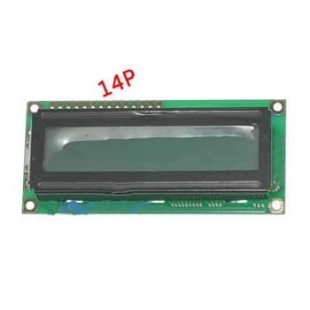 1602G 1602 PC1602G PC1602-G PC-1602G BC1602A PC1602-Q FSTN Сив Цвят PC1602Q 14P Порт LCD Дисплей Панел Оригиналната Промишлена
