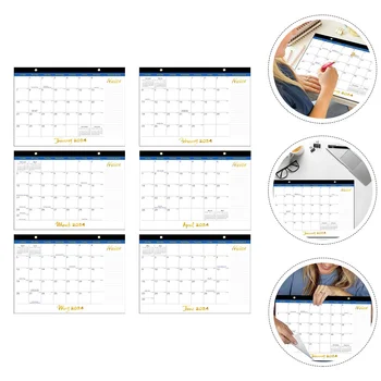 1 комплект за стенен календар за организиране на обратно броене, подвесного календар, месечен календар