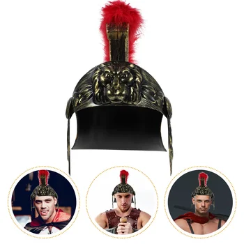 Подпори на римския войник Кралят костюм, Реквизит Шапка за костюмированной партита за Коледа, Хелоуин Самурай