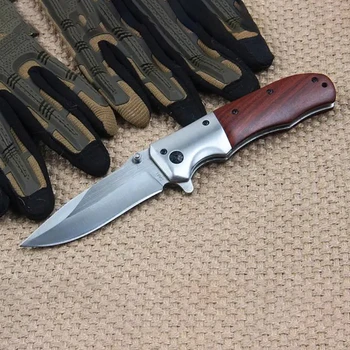 DA51 Сгъваем Джобен Нож За Самозащита В Дивата Природа Тактически Инструмент за Оцеляване В Къмпинг и Ловен Мини EDC Мультитул