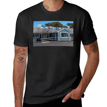 Нова тениска The Pancake Man South Yarmouth, Масачузетс, тениски с аниме, реколта дрехи, забавни тениски за мъже