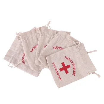 5 бр. памучни бельо чанта за първа помощ, медицински принадлежности и други комплекти инструменти