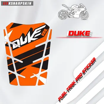 Стикери от карбон за резервоара, устойчиви на надраскване, стикери за мотори, етикети с риба кост за KTM DUKE 200