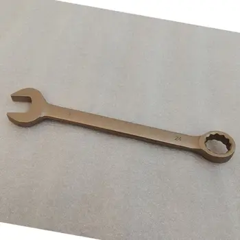 Неискрящие инструменти за сигурност Комбиниран ключ от алуминий и бронз 22 мм