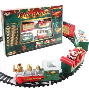 Коледна играчка електрическа кола, която симулира Мини-влак, Детска играчка-електрически автомобил, Нов модел