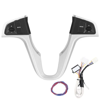 Превключвател на волана Аудио Управление на волана колелото на Ключа за дистанционно управление на волана колело Ляво дясно на бутона Подходящ за Hyundai