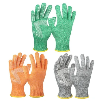 Предпазни Работни Ръкавици Със Защита От Съкращения И Пункция Ниво 5 HPPE EN388 Шлайфане, Заваряване, Работни Ръкавици Със Защита От Порязване За Градината