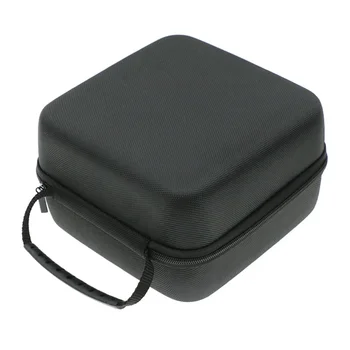 Удобен за носене калъф от EVA за съхранение на високоговорители мини-КОМПЮТЪР, удароустойчив твърд калъф за носене, калъфи с цип, с вътрешен джоб мрежесто