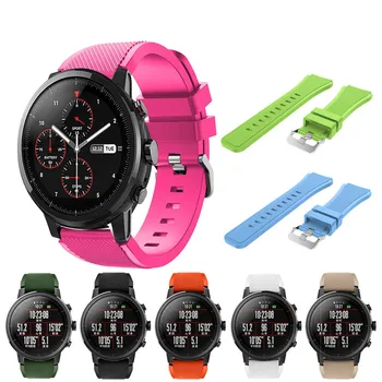 Спортен Мек Силиконов Каучук Stratos Watch Smart Watch Подходящ За Аксесоари Huami Amazfit 2S Smart Wristband
