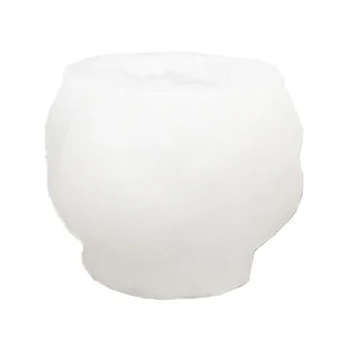 Форма за свещи Силиконови форми на Дизайн Вълнени топчета Форма за восък, за производство на свещи, ръчно изработени Форма за декорации от гипс за ароматерапия