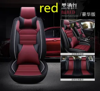 Седалките За столчета за автомобил от Изкуствена Кожа, Универсални Калъфи за Седалките на Mercedes Benz W203 W210 W211 AMG W204 C E S CLK, CLS CLA SLK A20