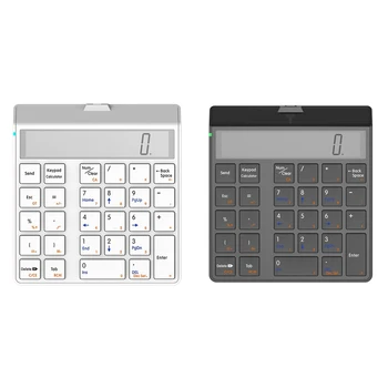 Цифрова клавиатура Sunreed 4.0 Bluetooth клавиатура с функция калкулатор на дисплея, цифрова клавиатура и калкулатор 2 в 1