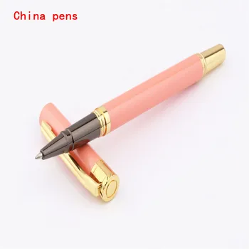 Луксозна писалка you 7037 Розов цвят, бизнес офис дръжка-roller със средния връх, са новост