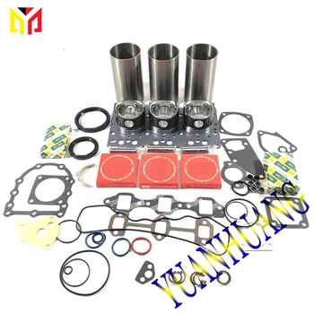 Комплект за възстановяване на двигателя 3D72 за yanmar Бутало + пръстен + подложка + пълен комплект подложки