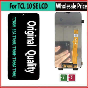 6,52 Инча За TCL 10 SE Lcd T766H T766U T766S T766J Дисплей Със Сензорен Екран Дигитайзер В Събирането На TCL 10SE LCD Rplacement