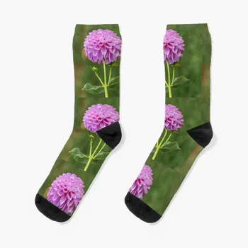 Идеални чорапи Purple Dahlia, туристически обувки, подвижни чорапи, футболни чорапи, дамски Мъжки