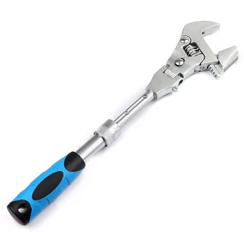 Ръчен инструмент за ремонт на гаечных ключове с въртящ момент 10 инча 5 в 1 регулируем гаечен ключ с храповиком