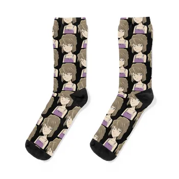 Чорапи с саркастическими мемами Ai Haibara / Sherry, забавни подаръци с цветен модел, стръмни чорапи с герои от анимационни филми, дамски и мъжки чорапи