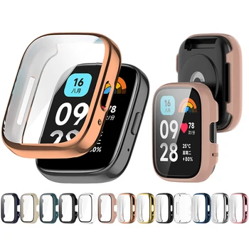 Мек Силиконов Калъф-Стъкло За Redmi Watch 3 Active 3 Lite Smart Watchband На Защитно Покритие На Екрана Xiaomi Redmi Watch 3 Active