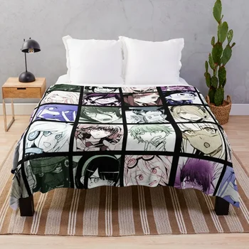 Колекция манга DRV3 (цветна) Каре, големи меки завивки, тежък сън одеяло на дивана, одеала