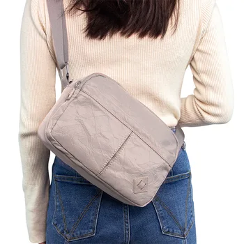 Модни лека спортна чанта през рамо, водоустойчив износостойкая чанта на рамото за почивка, качествени дамски чанти голям капацитет