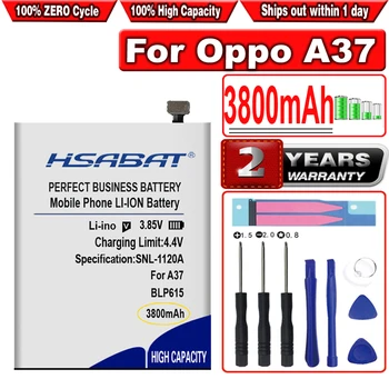 Батерия HSABAT 3800mAh BLP615 за Oppo A37