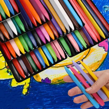 Модни триъгълни моливи 6/12/18/24 цветове, безопасни, нетоксични триъгълни моливи за студенти, деца, деца