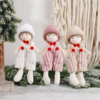 2023 Коледни Сладки Кукли-Ангели Забавни Коледни Декорации за Дома Навидад Украса Noel Натал Decor 2024 Коледни Подаръци за Деца
