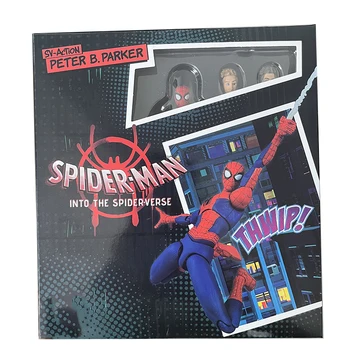 Аниме Marvel Sentinel модел на Майлс Моралес фигурка на spider-man, spider-Man Питър Майлс 13 см фигурка играчки