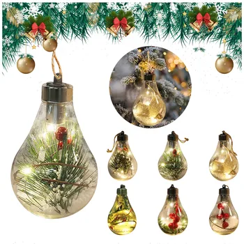 Led лампи, Фенери, прожектори, Коледна рамка, висулка, Паметник украшение, Коледна украса, Украса на Коледната елха