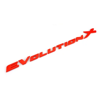 Автомобилни стикери от ABS-пластмаса EVOLUTION-X, емблеми, значки, емблеми