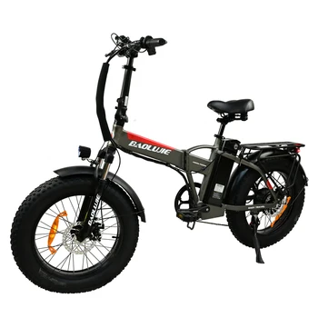2024 BLJ-DZ2001 Електрически Сгъваем Велосипед 20 См 1000 W 48 12,5 А Със Сменяема Батерия Сгъваем Електрически Велосипед за Възрастни 20 мили в час 7-степенна скоростна кутия