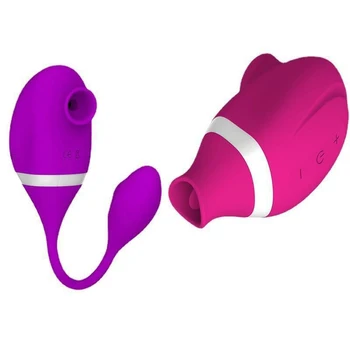 Многочастотная вибрация, прыгающее яйце, стимулация на клитора, безжично дистанционно управление, аспиратор за женските полови органи, стоки, сексуална дестинация